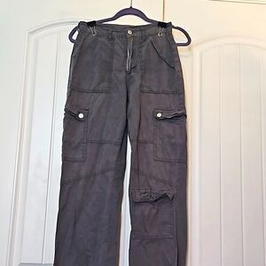 Grey cargo pants